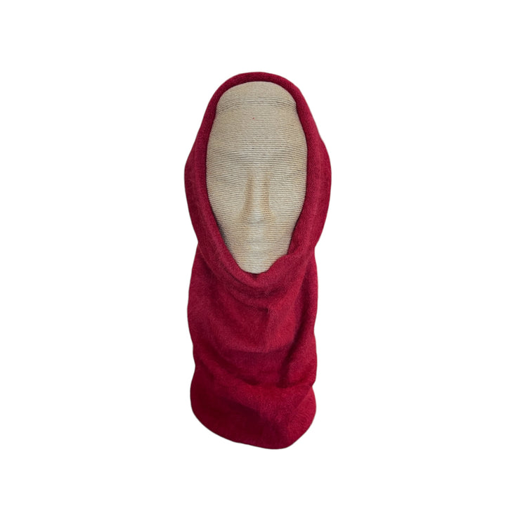 RACCOON KNIT TUBE SCARF/HAT