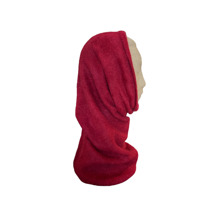 RACCOON KNIT TUBE SCARF/HAT