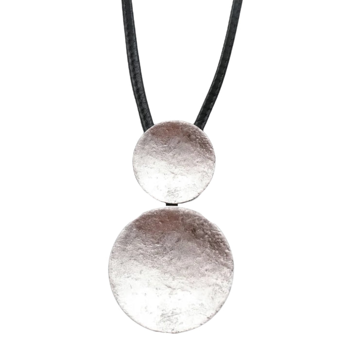 SERIS DOUBLE DISK PENDANT