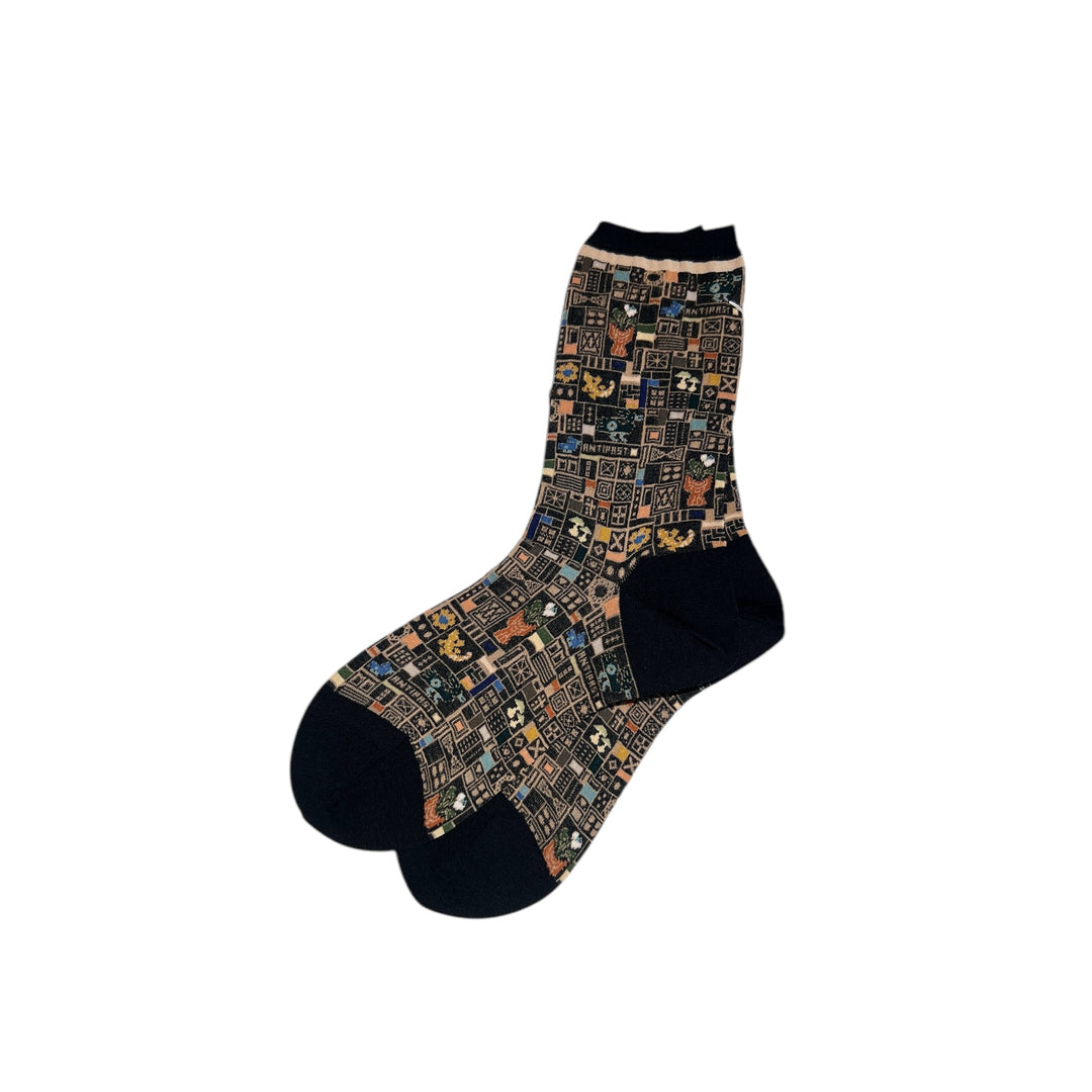MOSAIC TILES ANKLE SOCKS