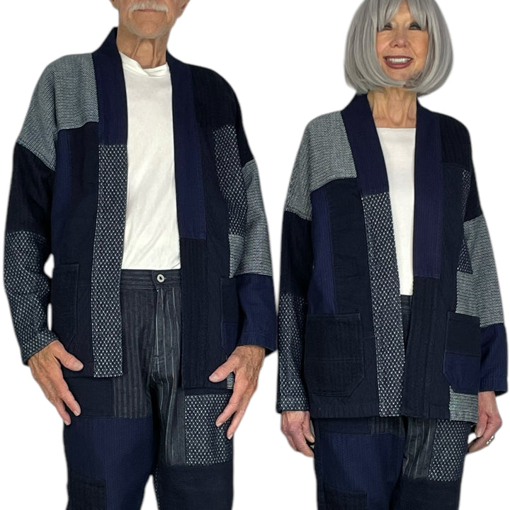 PATCHWORK HAORI JACKET