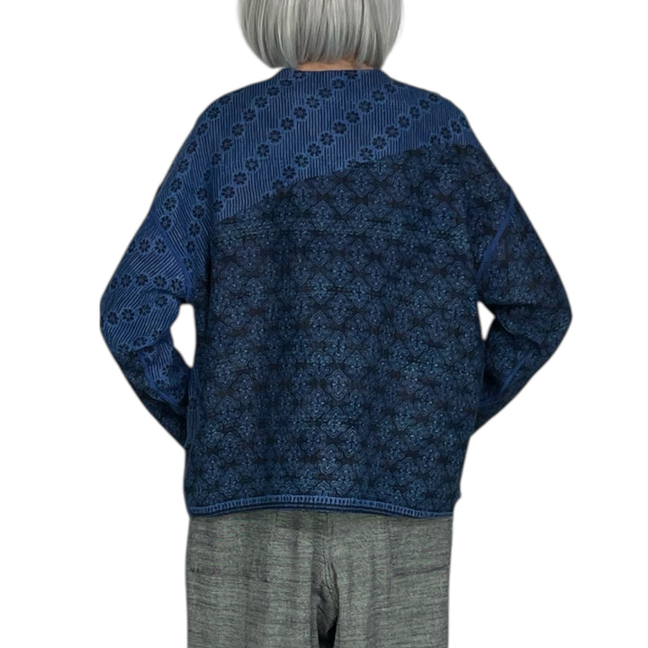 OVERDYE KANTHA CREW NECK SHORT JACKET
