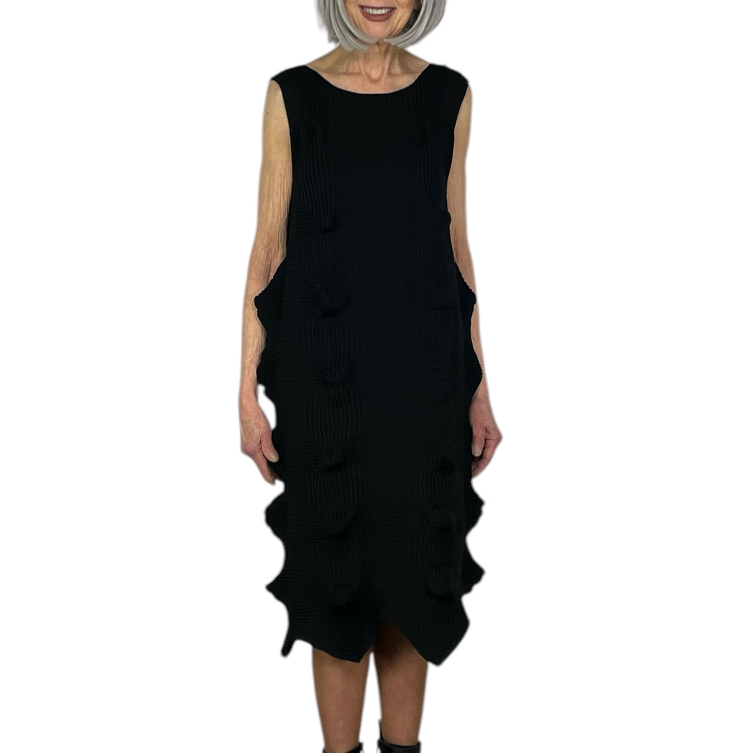 LINKAGE KNIT DRESS