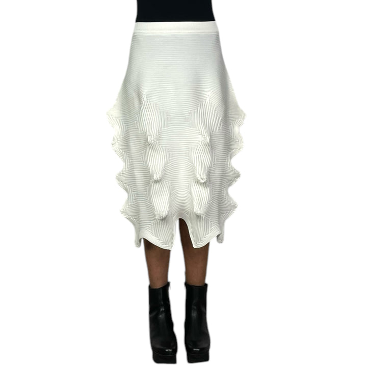 LINKAGE KNIT SKIRT