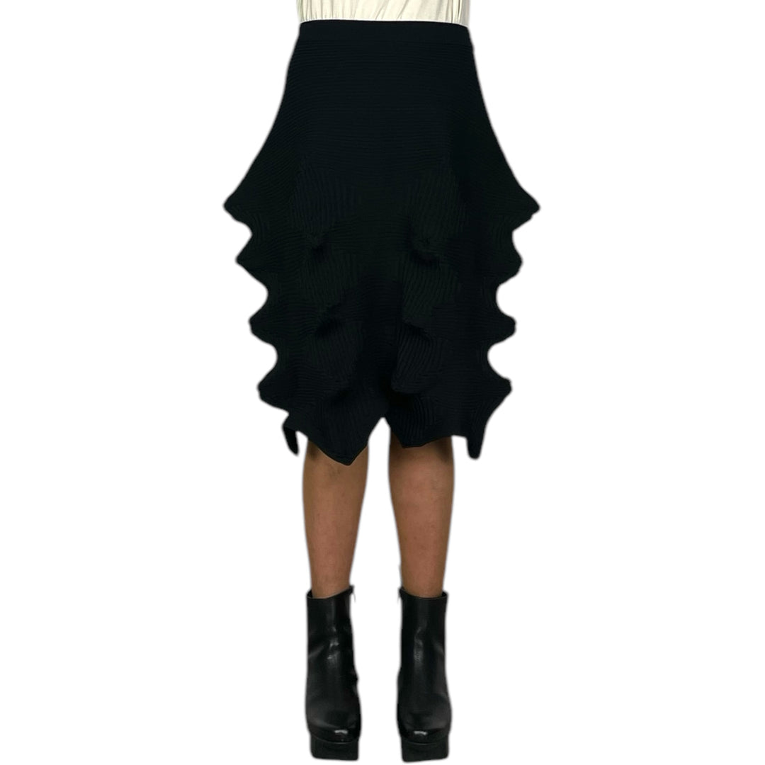 LINKAGE KNIT SKIRT