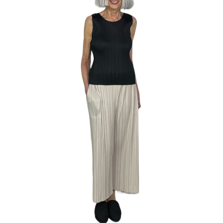 BASICS PLEAT TANK TOP