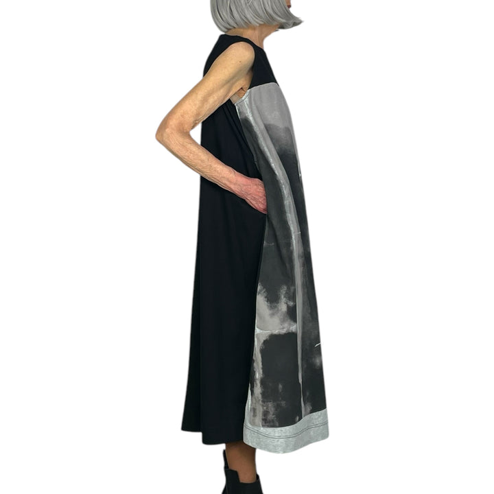 PAINTED SLEEVELESS DRESS