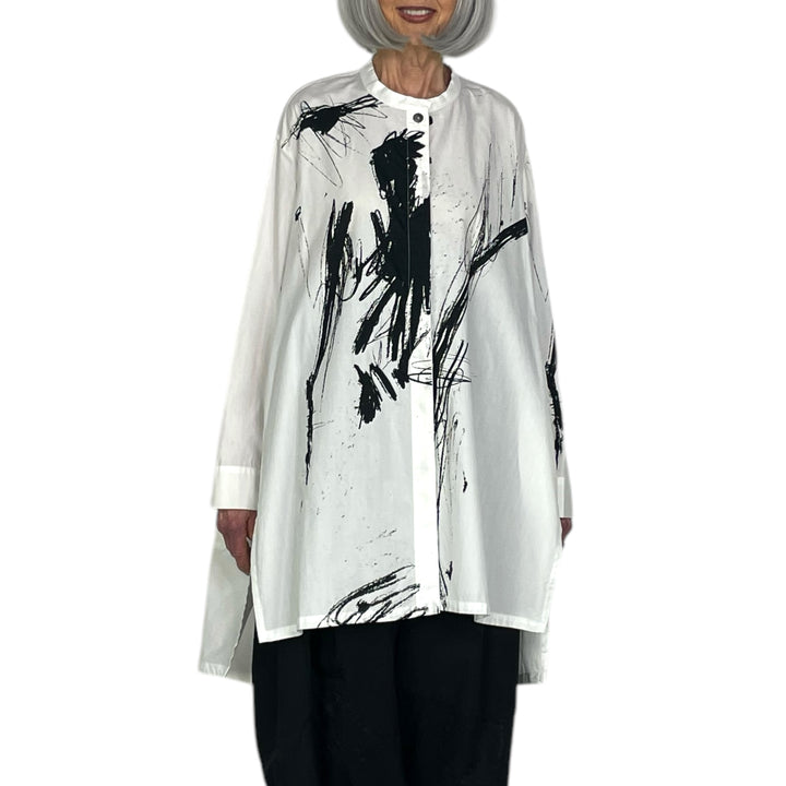 PRINTED TUNIC SHIRT