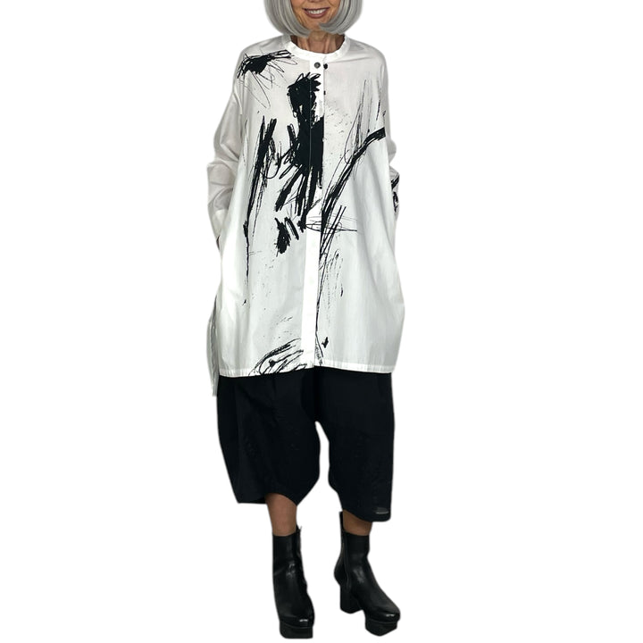 PRINTED TUNIC SHIRT