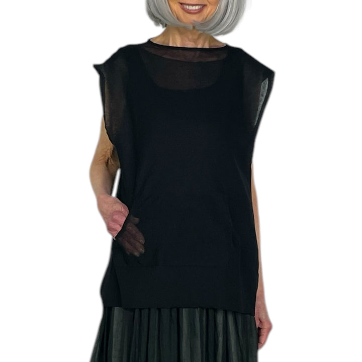 DOUBLE KNIT PULLOVER