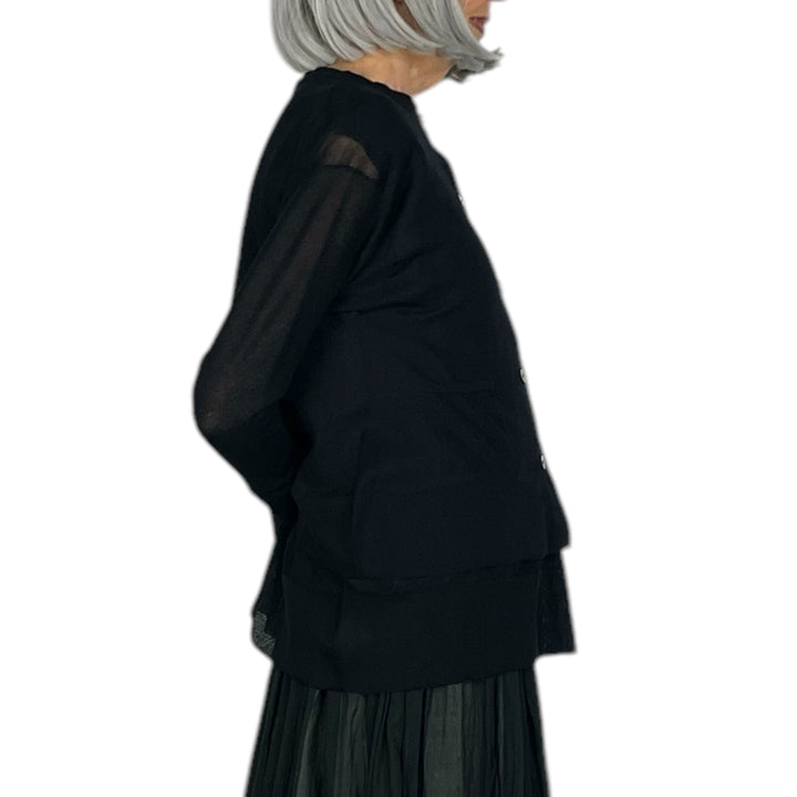 DOUBLE KNIT CARDIGAN