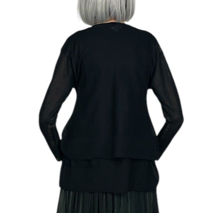 DOUBLE KNIT CARDIGAN