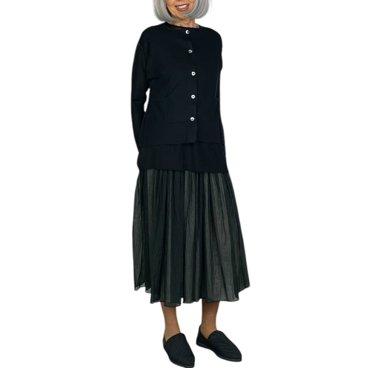 DOUBLE KNIT CARDIGAN