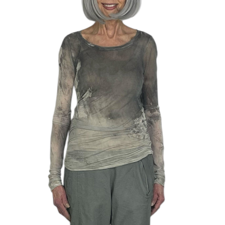 ASTEROID PIGMENT L/S T-SHIRT