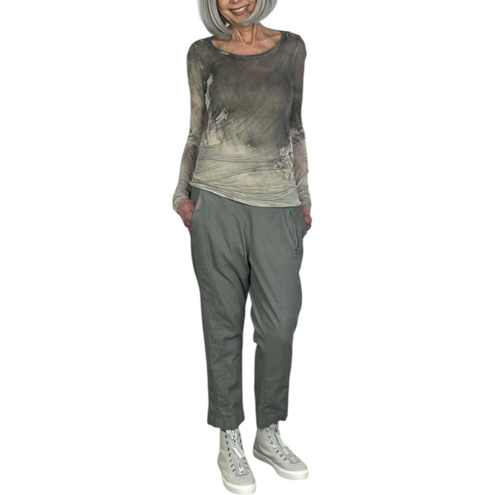 ASTEROID PIGMENT L/S T-SHIRT