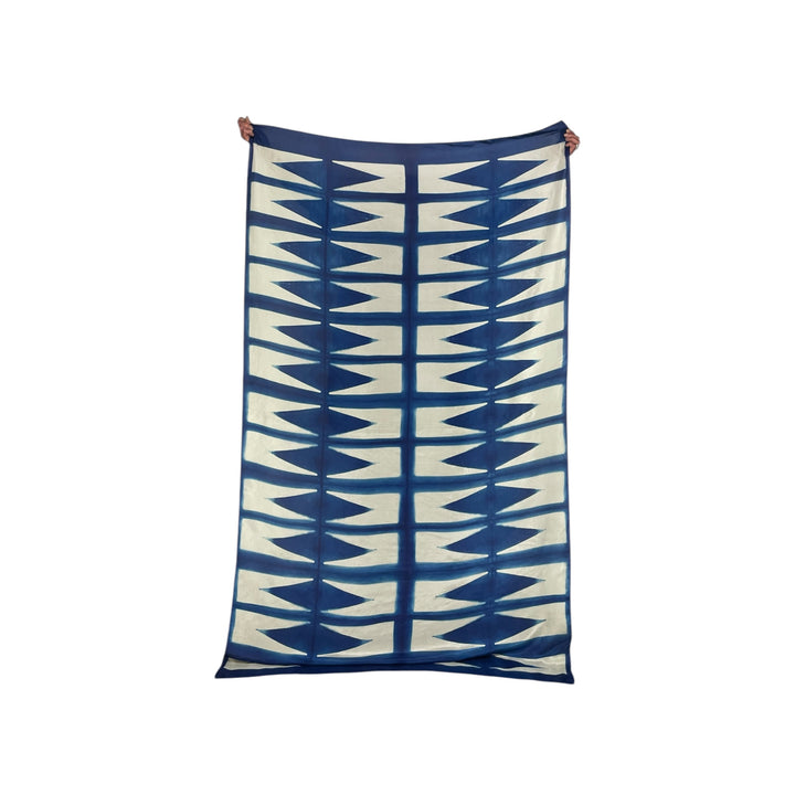 ALPHA PRINT SILK STOLE