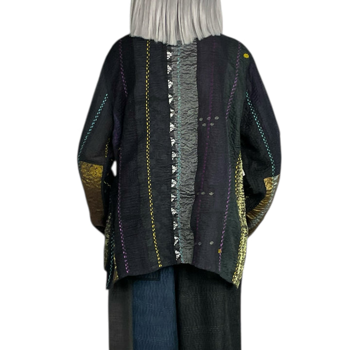 JEWEL WOVEN KAFTAN SHORT JACKET