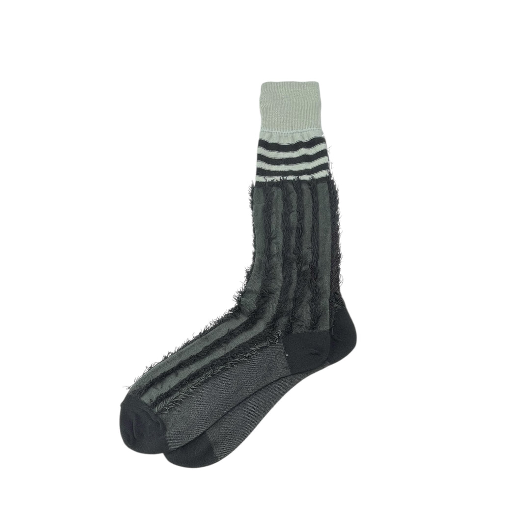 STRIPE & FRINGE MEN'S SOCKS