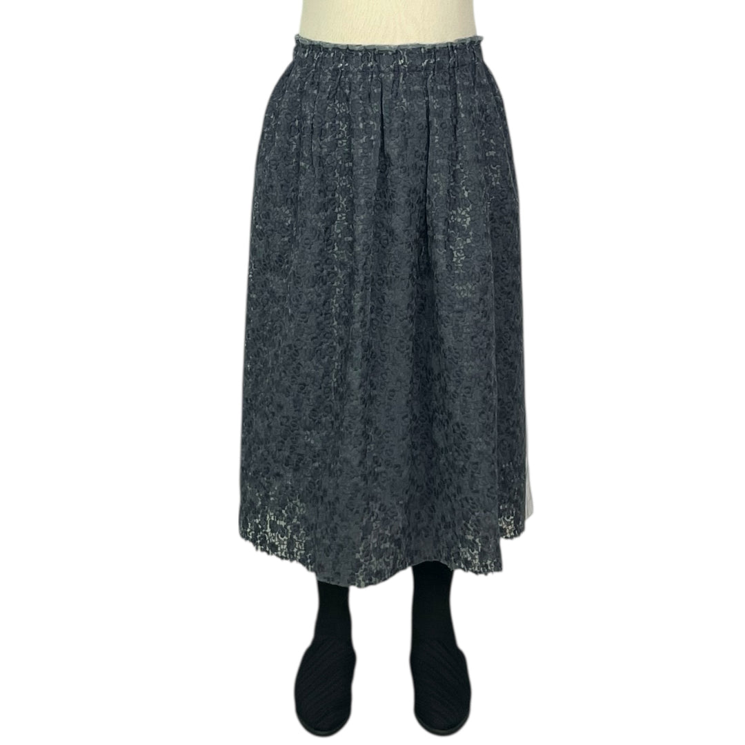 EMBROIDERED & LINED SKIRT
