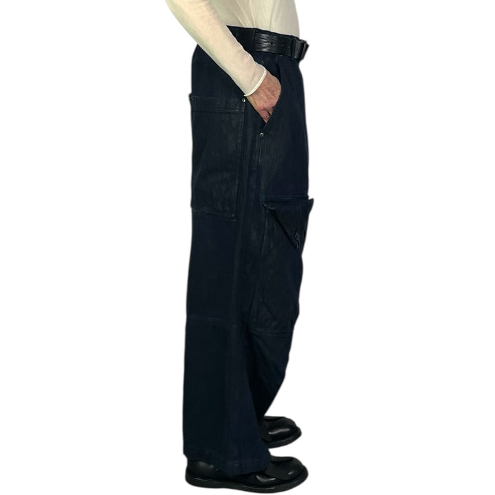 OVER-DYED BIG POCKETS TROUSER