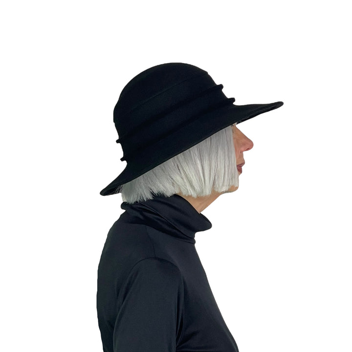 VICENTE FELTED FUR FOLDABLE HAT