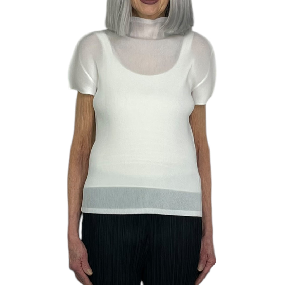 MIST BASICS HI-NECK TOP