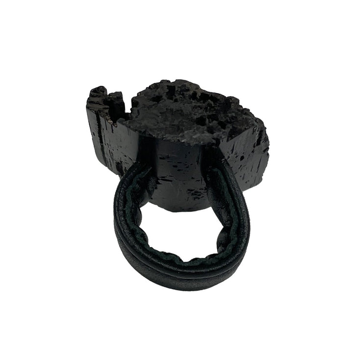 BLACK TOURMALINE RING