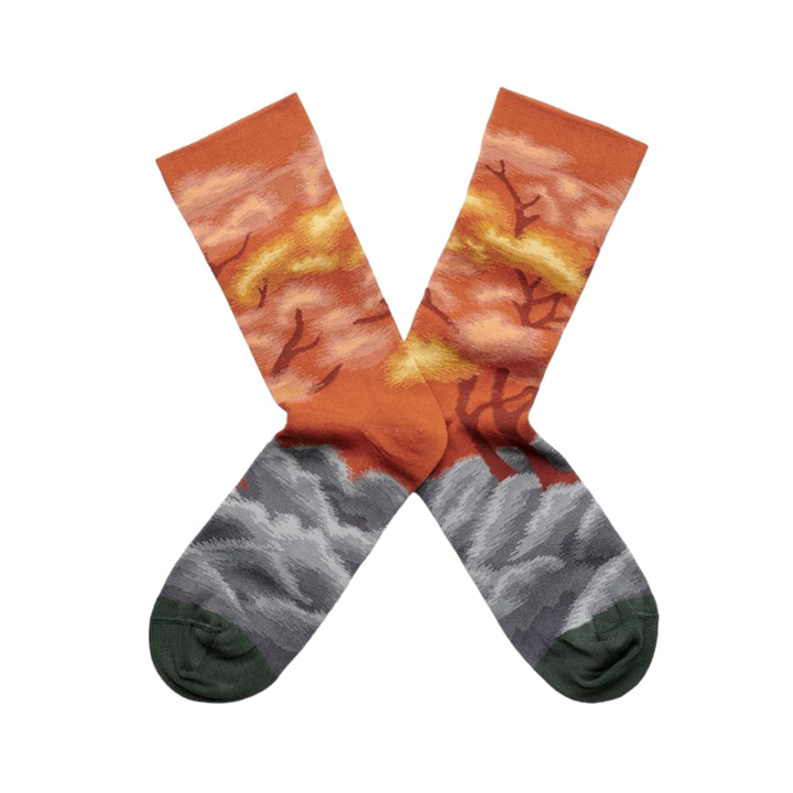 TREE SOCKS - PUMPKIN