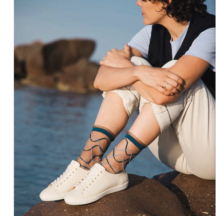 RIFLESSI BLEUE SOCKS