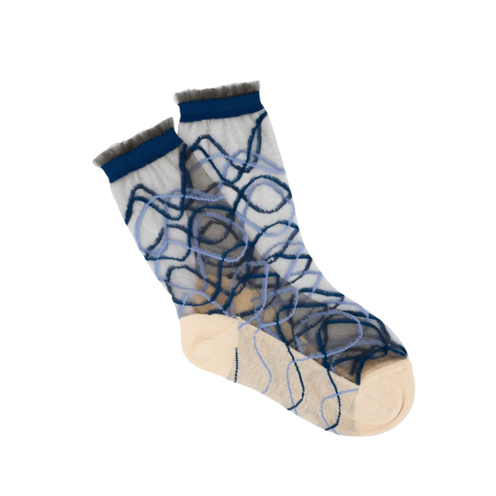 RIFLESSI BLEUE SOCKS
