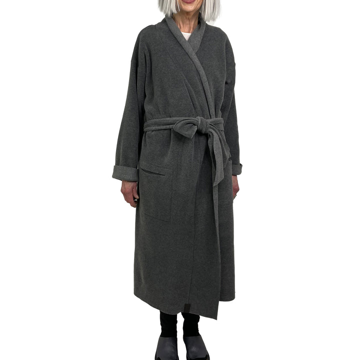 SHORT ROBE W/BELT