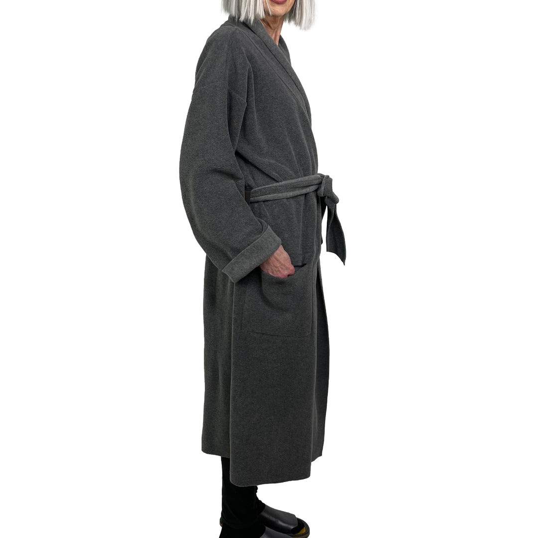 SHORT ROBE W/BELT