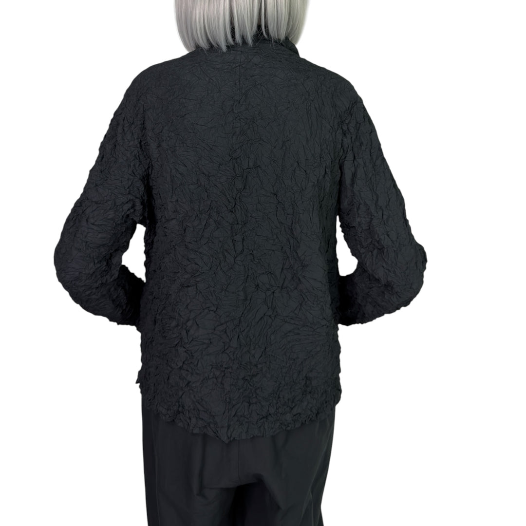 CRINKLE PLEAT 3 POCKET JACKET