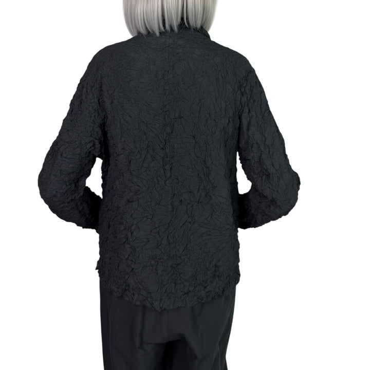 CRINKLE PLEAT 3 POCKET JACKET
