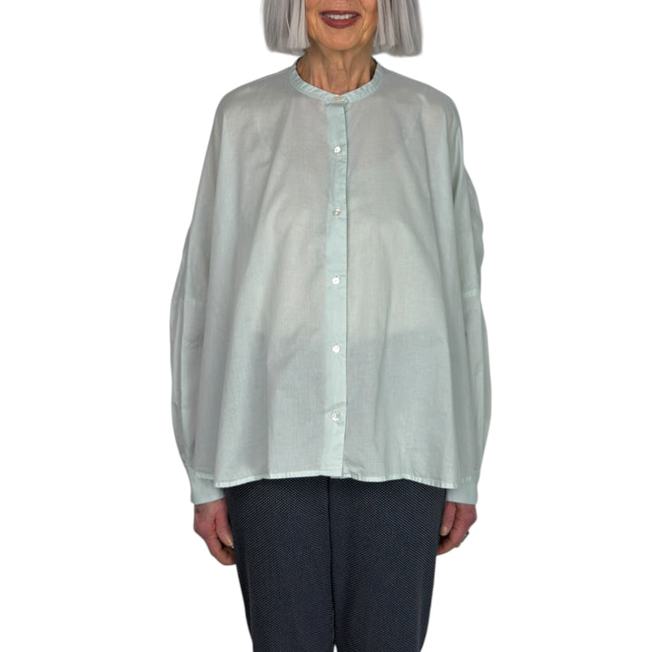 GATHERED BACK SHIRT 
