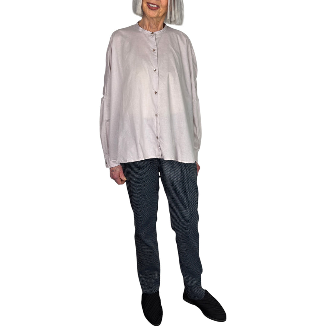 GATHERED BACK SHIRT
