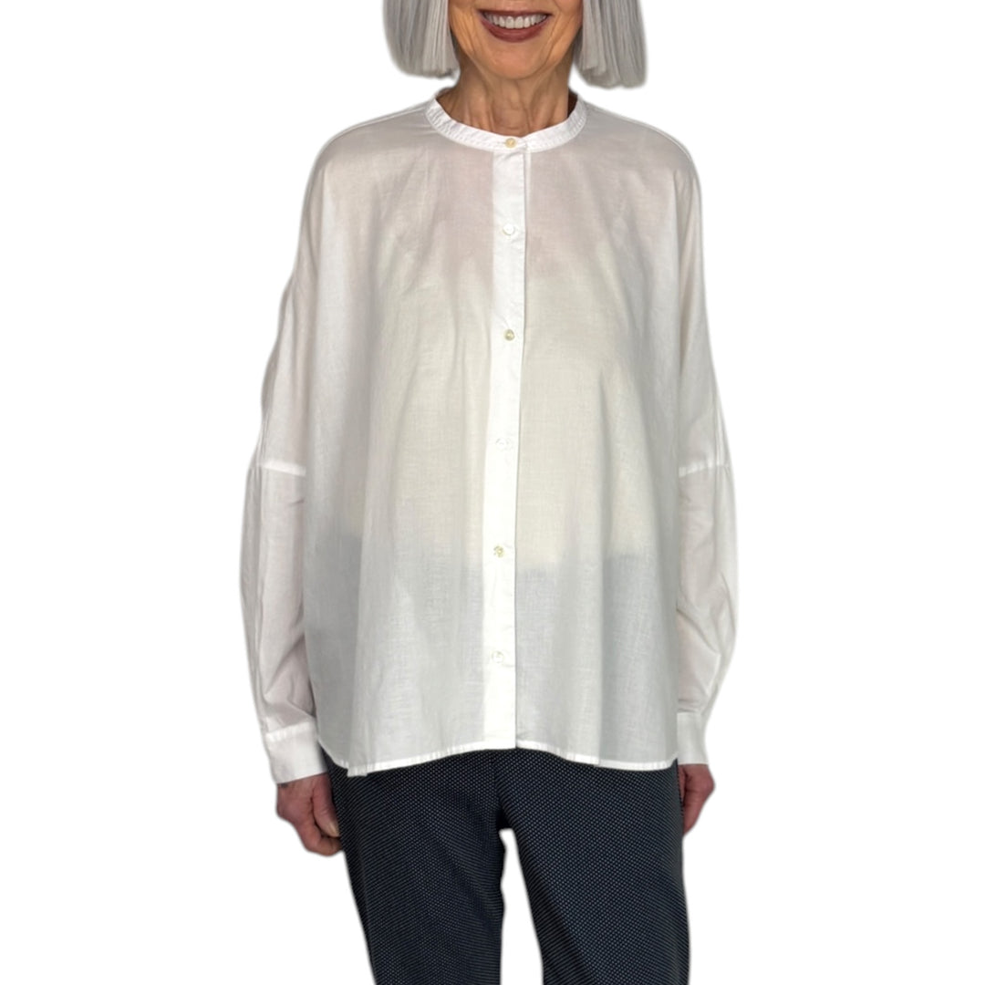 GATHERED BACK SHIRT