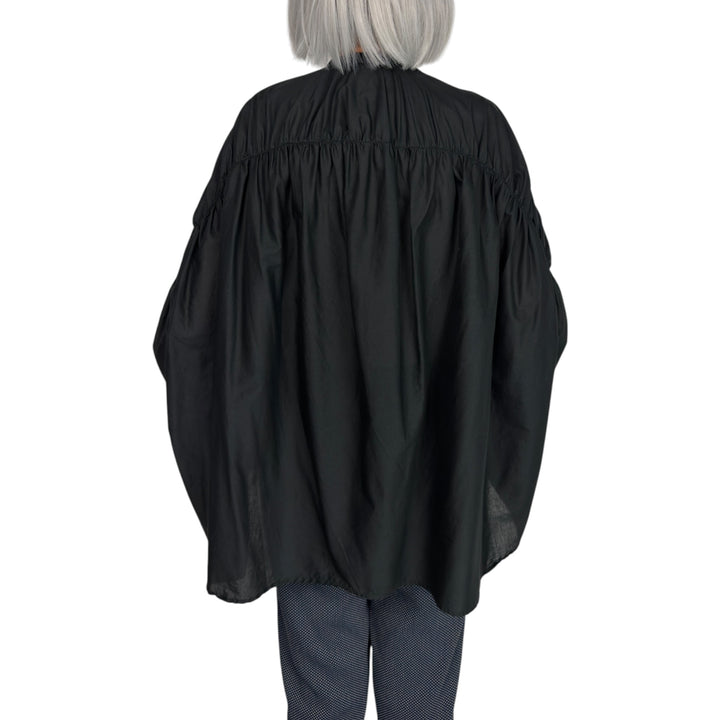 GATHERED BACK SHIRT