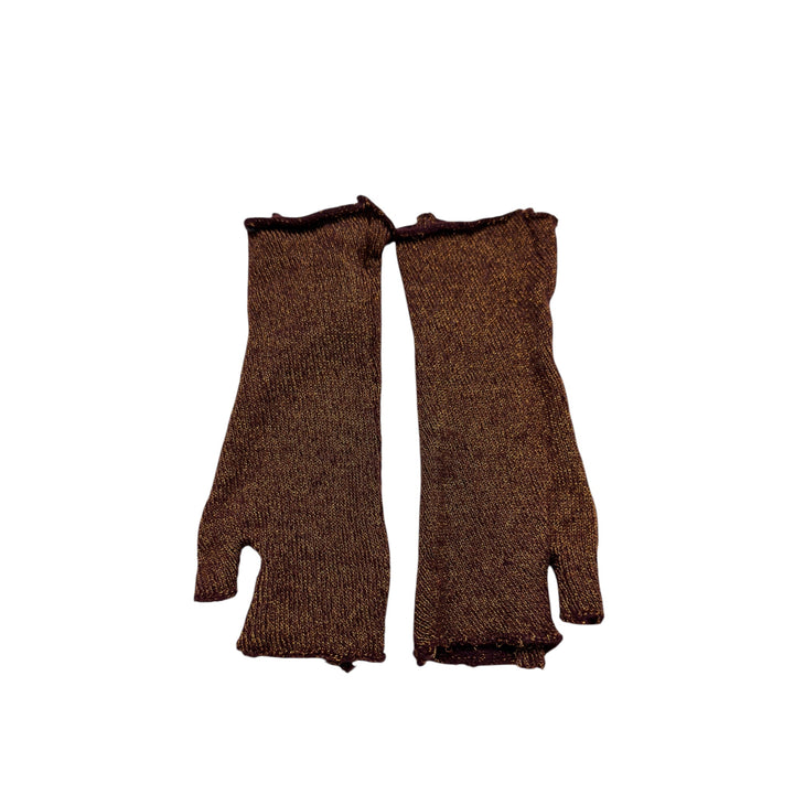 LUREX FINGERLESS GLOVES