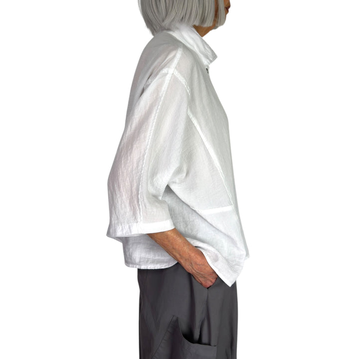 TRAVEL CRINKLE CAMP SHIRT
