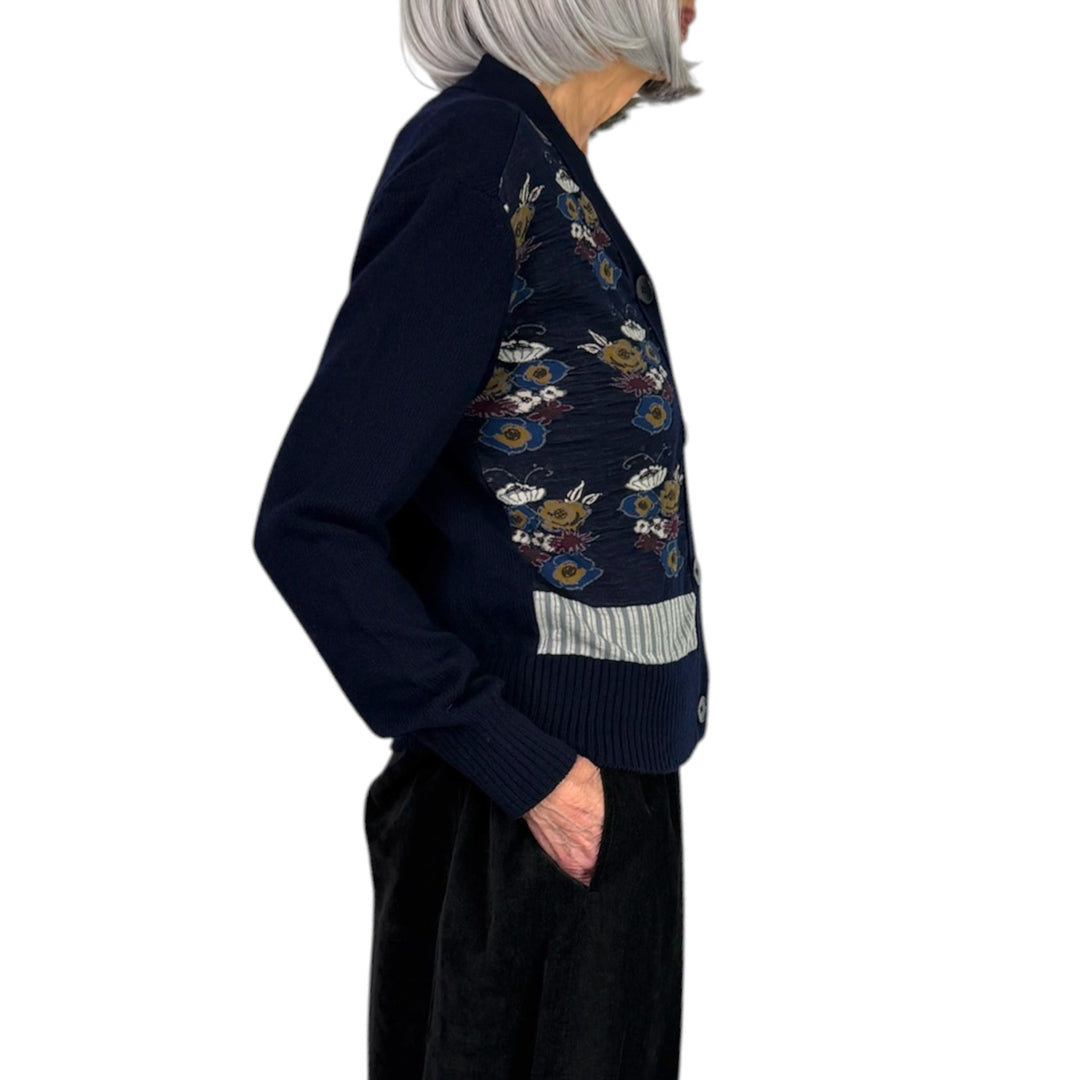 COCORICO V-NECK CARDIGAN