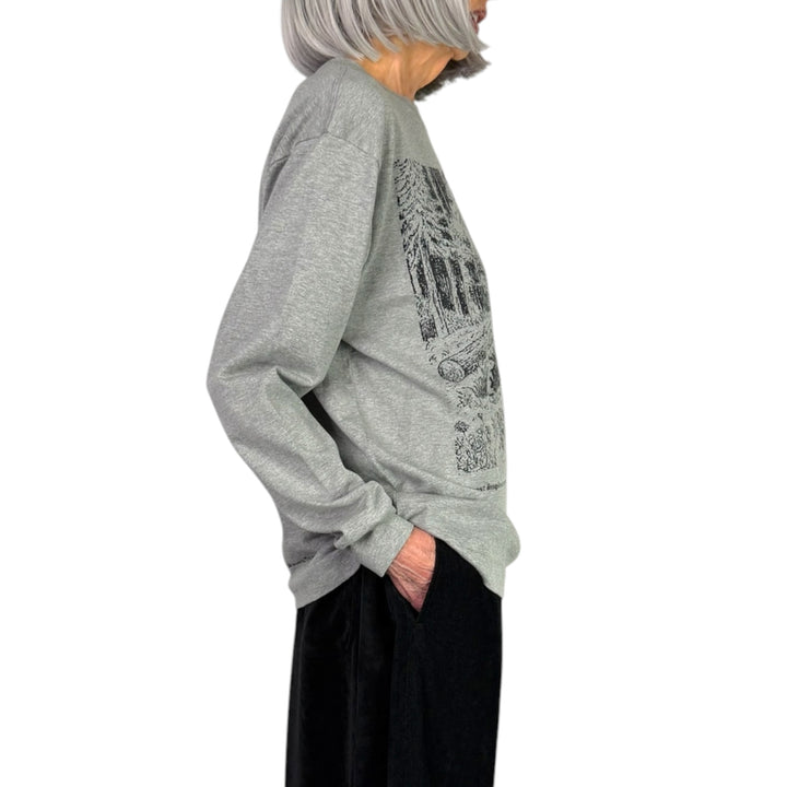 FOREST PRINT L/S TOP