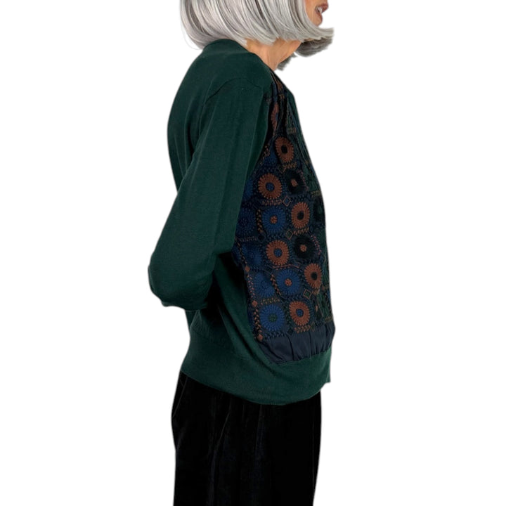 EMBROIDERED CARDIGAN