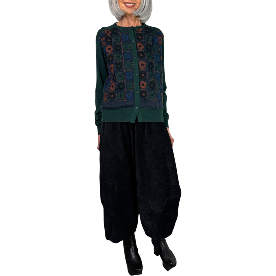 EMBROIDERED CARDIGAN