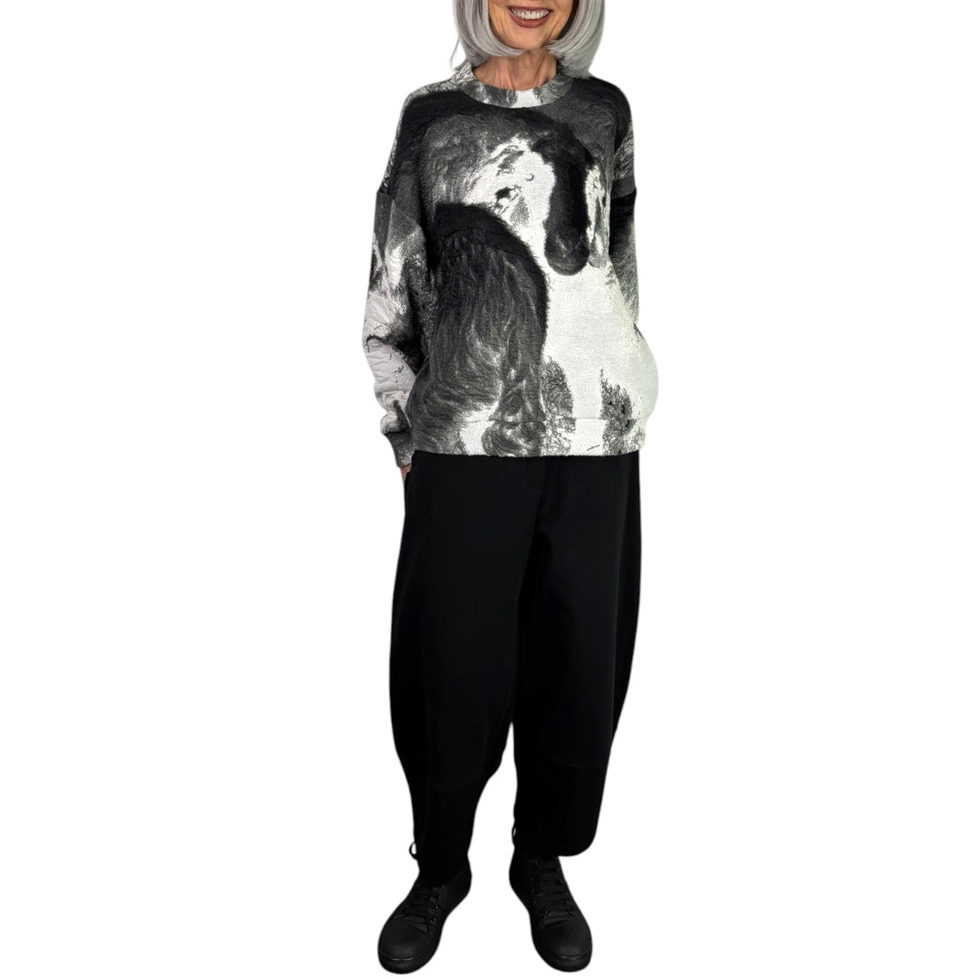 UNISEX KNITTED SHEEPS SWEATSHIRT
