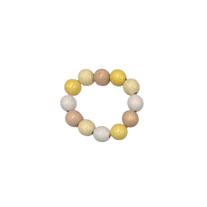 WOODEN BEADS STRETCH BRACELET