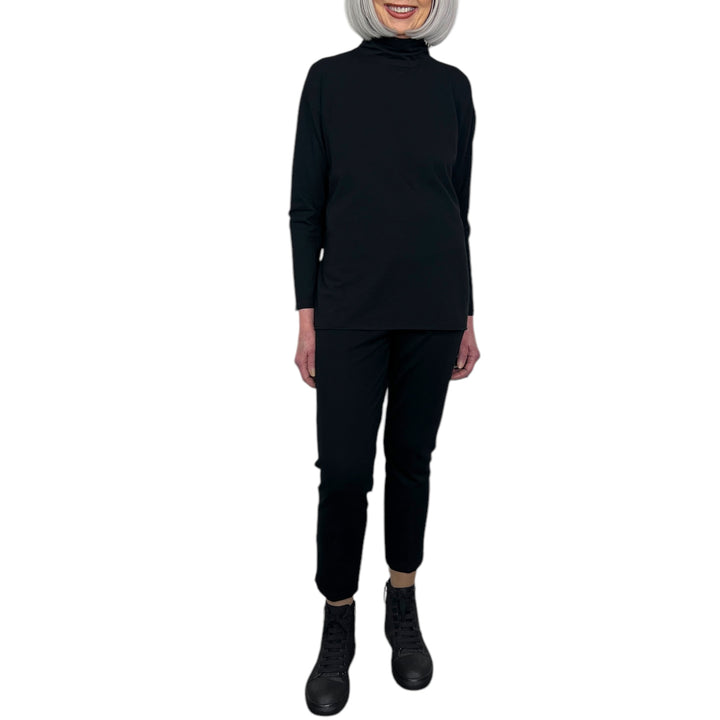 MOCK TURTLENECK TOP