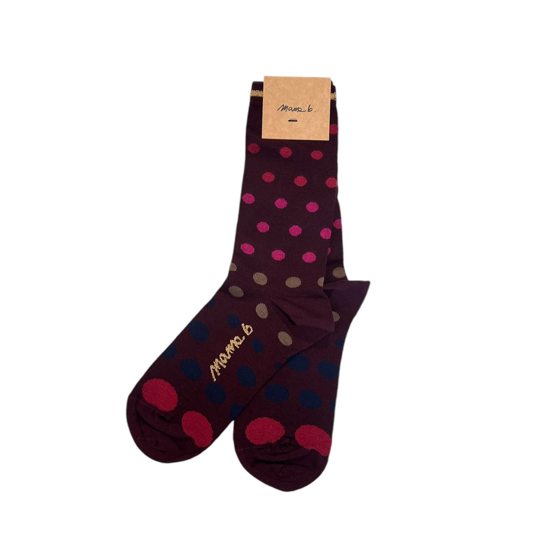 BASSO SOCKS DOT PRINT