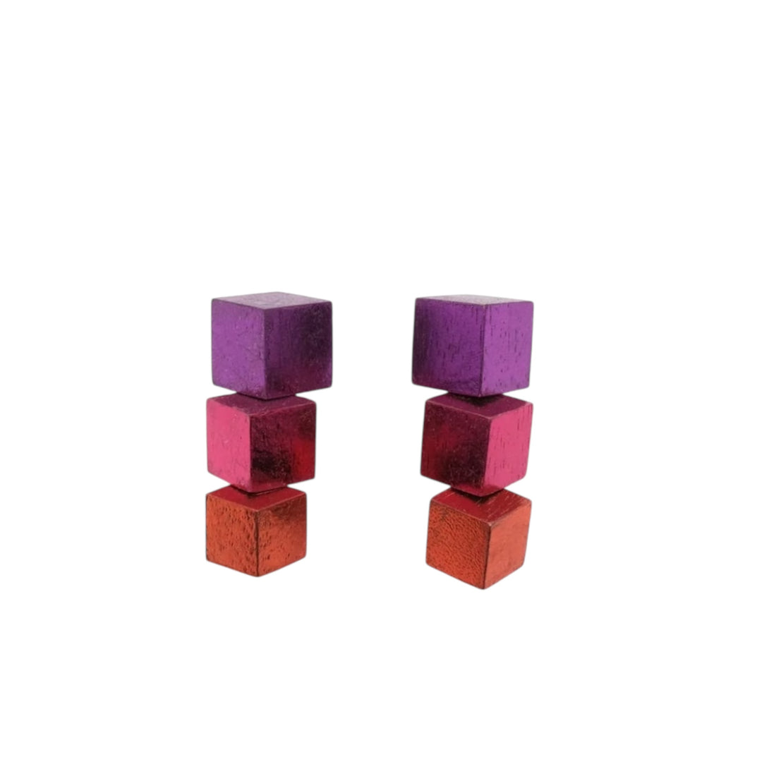 IGNIS CUBES EARRINGs