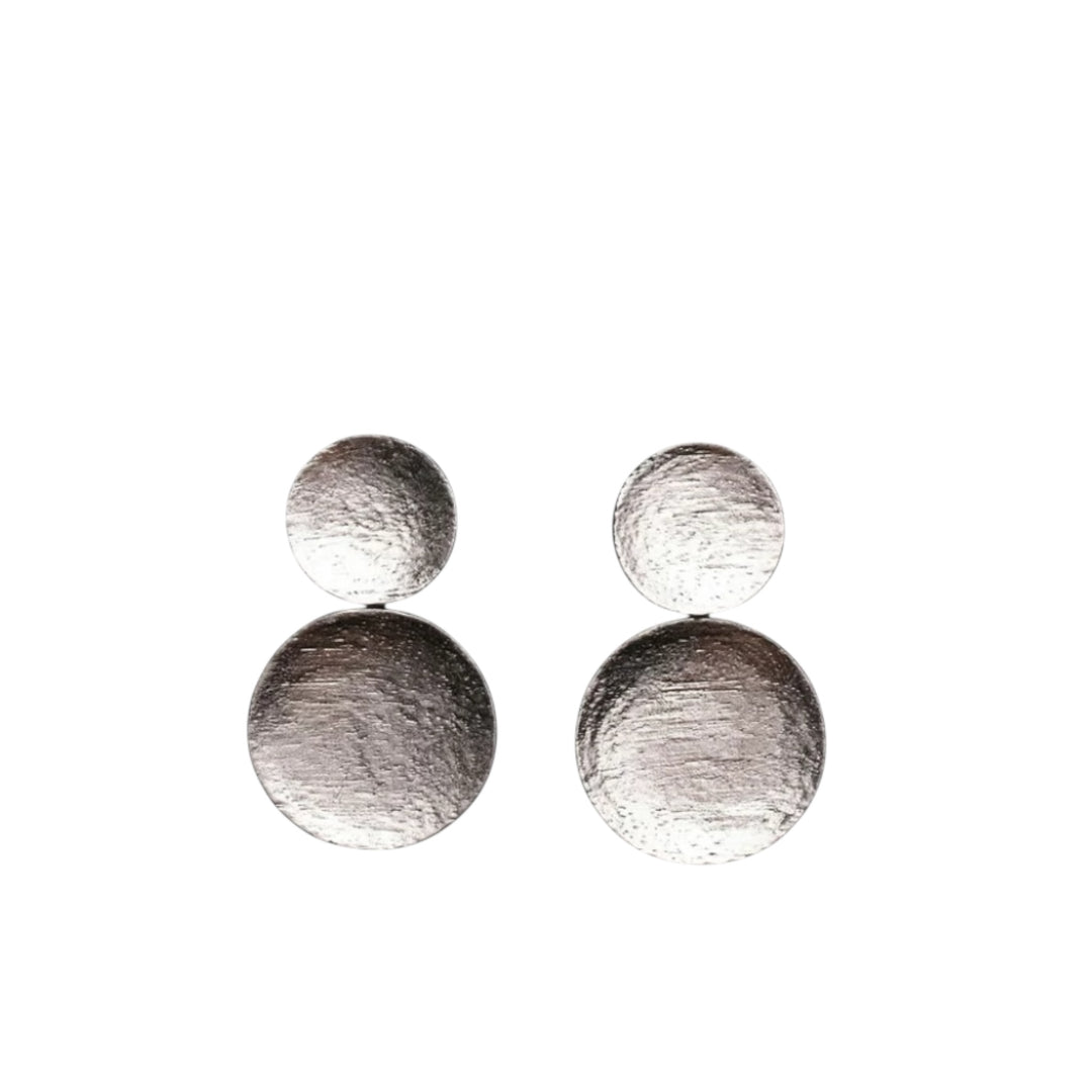 ARIDA DOUBLE DISC EARRINGS